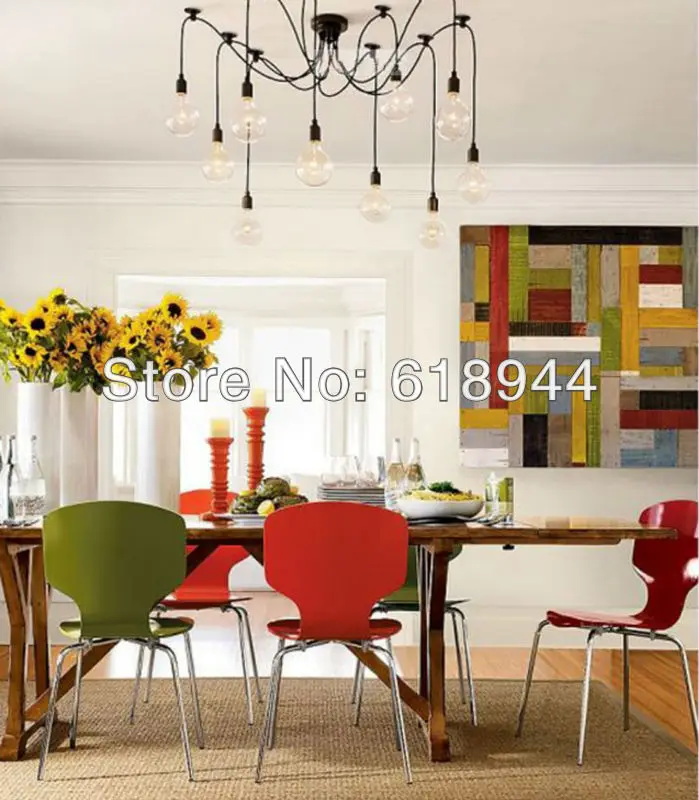 Vintage Edison Bulb Chandelier Classic Ancient Light E27*10pcs Cord DIY Retro Pendant Chandeliers for Home Modern
Vintage Edison Bulb Chandelier Classic Ancient Light E27*10pcs Cord DIY Retro Pendant Chandeliers for Home Modern