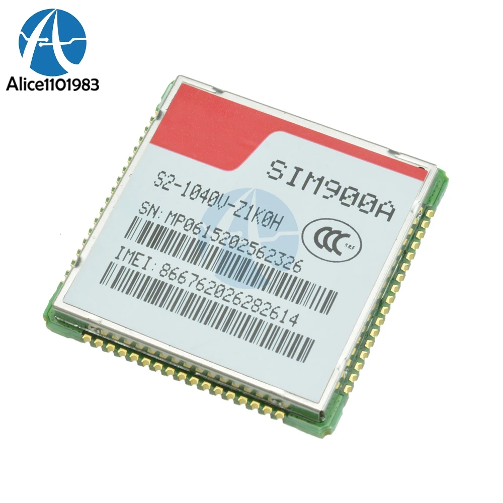 SIM900A Dual-band 900/1800 MHz GSM GPRS SMS Wireless Transmission Module Support PBCCH For Raspberry Pi
SIM900A Dual-band 900/1800 MHz GSM GPRS SMS Wireless Transmission Module Support PBCCH For Raspberry Pi