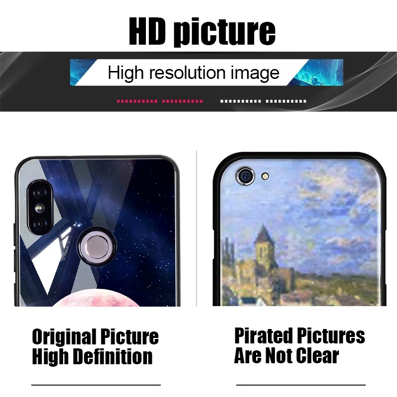 TOMKAS Tempered Glass Case For Xiaomi Redmi Note 5 Global 4X Space Coque Case Redmi 4X 5 Plus Cover Phone Cases For Xiaomi Mi A1 (22)