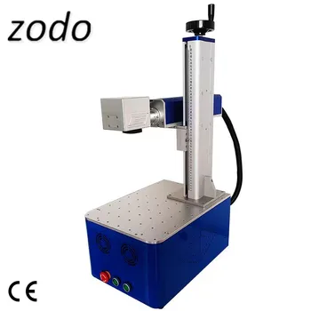 

factory price supply 20W Fiber Laser Marking Machine For metal Aluminum and Iphone Housing Case