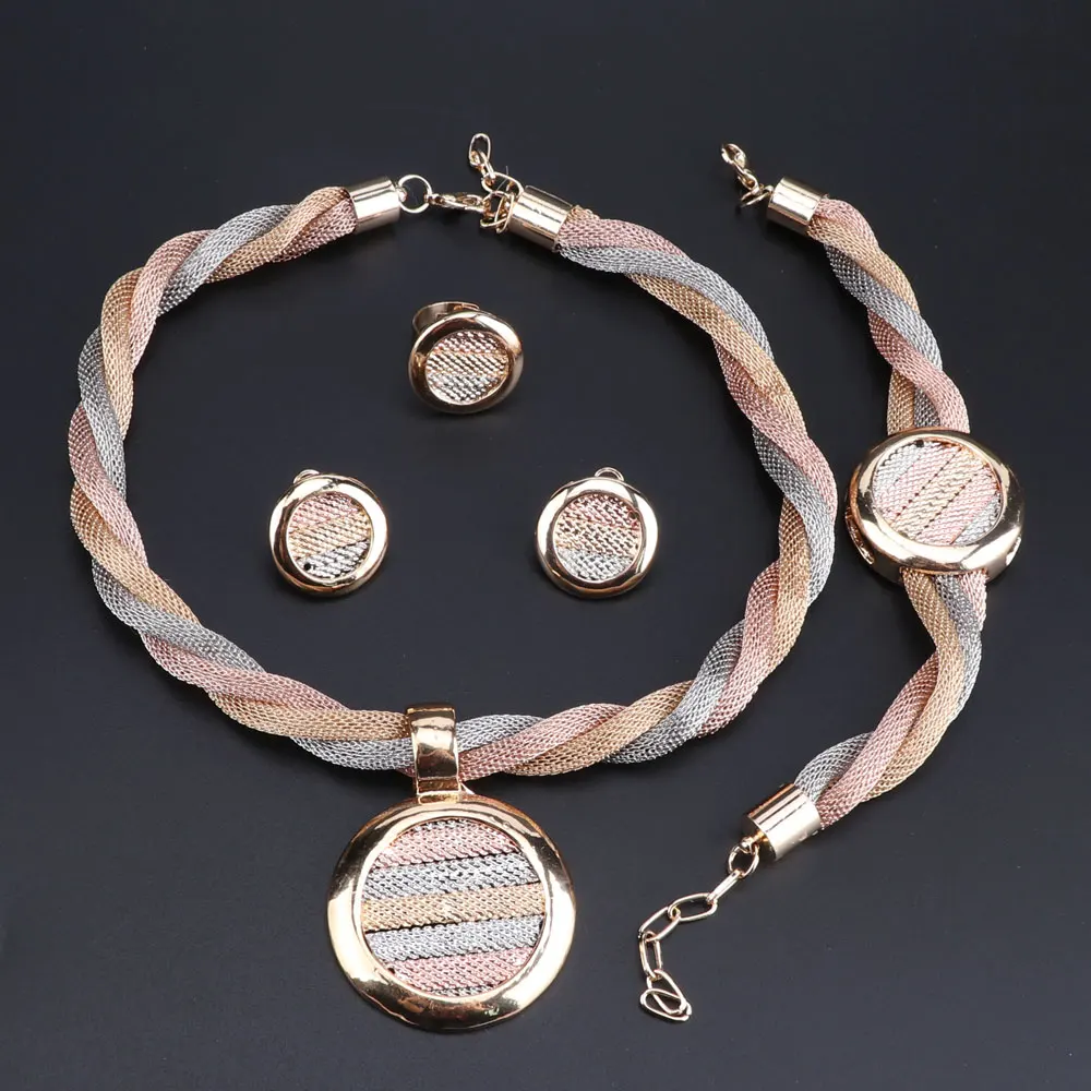 OEOEOS African Jewelry Set Dubai Gold Silver Color Jewelry Sets For Women Wedding Jewellery Set Bridal Crystal Costume Jewelery 
OEOEOS African Jewelry Set Dubai Gold Silver Color Jewelry Sets For Women Wedding Jewellery Set Bridal Crystal Costume Jewelery