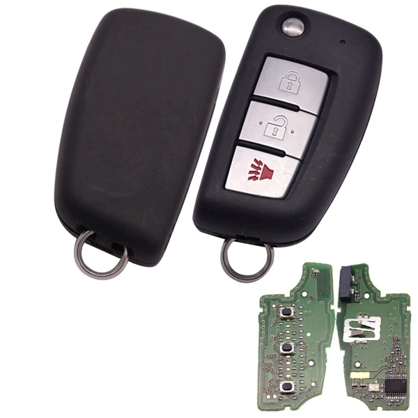 For Nissan original 2+1button remote key with 433mhz 7961M chip FCCID:CWTWB1G767 Model:TWB1G767 IC:1788D-FWB1G767
For Nissan original 2+1button remote key with 433mhz 7961M chip FCCID:CWTWB1G767 Model:TWB1G767 IC:1788D-FWB1G767