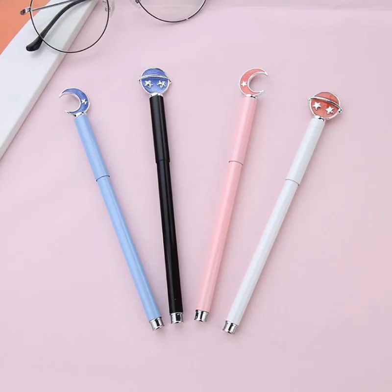 3 Pcs/set Kawaii Galaxy Starry Sky Moon Planet Star Metal Gel Pens 0.5mm Black Ink Signature Pen Student Stationery Gift Supply
3 Pcs/set Kawaii Galaxy Starry Sky Moon Planet Star Metal Gel Pens 0.5mm Black Ink Signature Pen Student Stationery Gift Supply
