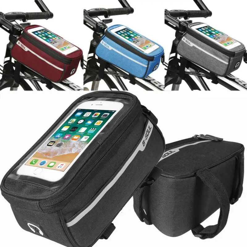 Outdoor Bike Cycling Bag Touch Screen Mobile Phone Bag Bicycle Front Frame Waterproof Bag Mobile Phone Pouch 3E17
Outdoor Bike Cycling Bag Touch Screen Mobile Phone Bag Bicycle Front Frame Waterproof Bag Mobile Phone Pouch 3E17