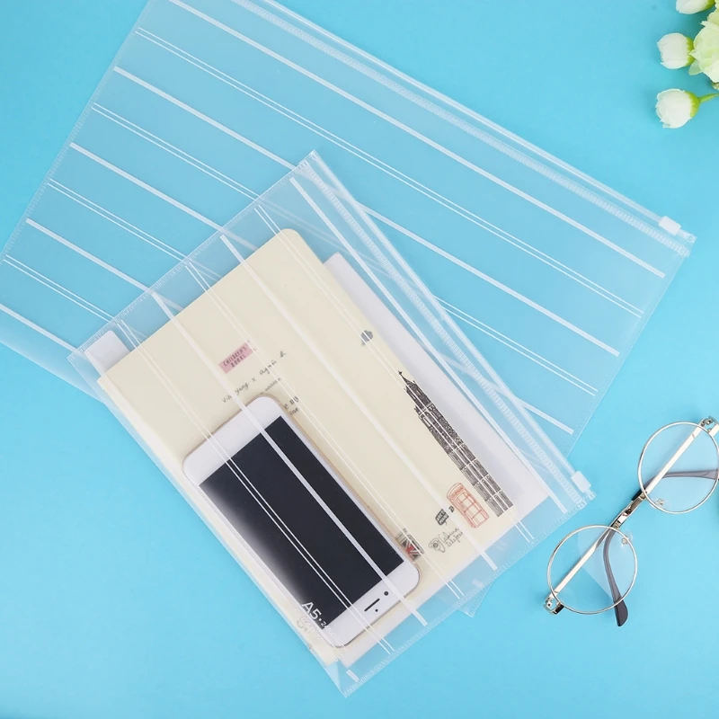 1 Pc PVC A4 A5 Clear Transparent Plastic Waterproof Stationery Case Zipper Bag Pouch
1 Pc PVC A4 A5 Clear Transparent Plastic Waterproof Stationery Case Zipper Bag Pouch