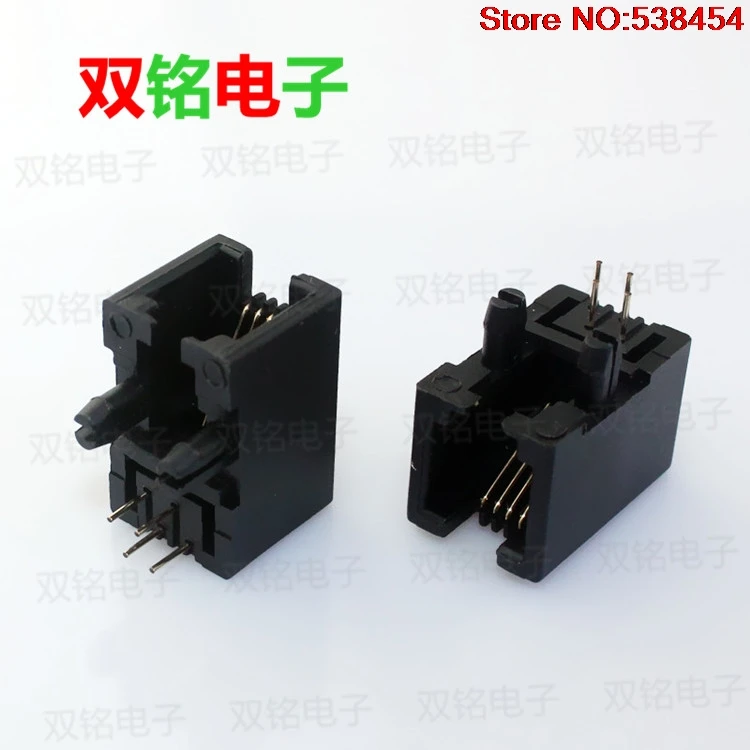 10PCS Environmental protection RJ11 socket 95001-4P4C RJ9 RJ10 phone socket 4P4C socket crystal head female
10PCS Environmental protection RJ11 socket 95001-4P4C RJ9 RJ10 phone socket 4P4C socket crystal head female