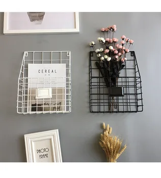 1PC New Modern Wire Magazine Newspaper Basket Wall Mounted Post Storage Rack Organizer JL 211
1PC New Modern Wire Magazine Newspaper Basket Wall Mounted Post Storage Rack Organizer JL 211