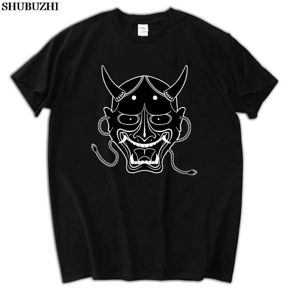 Men Tshirt Fashion Short Sleeve Cotton Custom T-shirt Male Black Hannya Mask Guys Summer Tees sbz5200
Men Tshirt Fashion Short Sleeve Cotton Custom T-shirt Male Black Hannya Mask Guys Summer Tees sbz5200