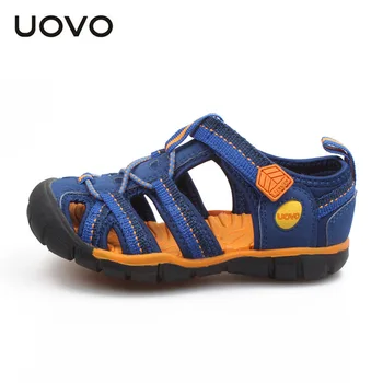 UOVO 2017 Nonslip Boys Sandals Anticollision Closed Toe Sandals For Boy Breathable Wearable Kids Shoes Beach Children Shoes Boys
UOVO 2017 Nonslip Boys Sandals Anticollision Closed Toe Sandals For Boy Breathable Wearable Kids Shoes Beach Children Shoes Boys