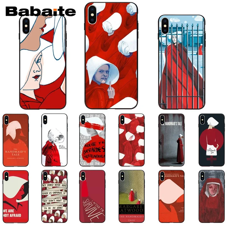Babaite The Handmaid's Tale Coque Shell Phone Case for Apple iPhone 8 7 6 6S Plus X XS MAX 5 5S SE XR 11 11pro 11promax Cover
Babaite The Handmaid's Tale Coque Shell Phone Case for Apple iPhone 8 7 6 6S Plus X XS MAX 5 5S SE XR 11 11pro 11promax Cover