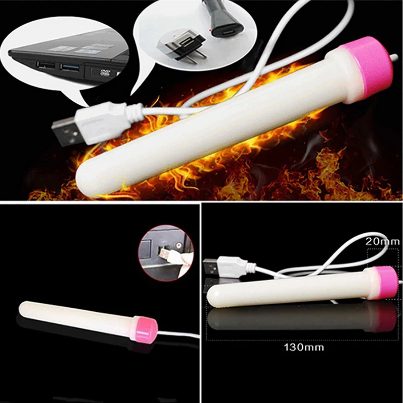 JIUAI Male Masturbator Super Soft Realistic Artificial Vagina Real Pocket Pussy Sex Toys for Men USB Heater Gift (9)