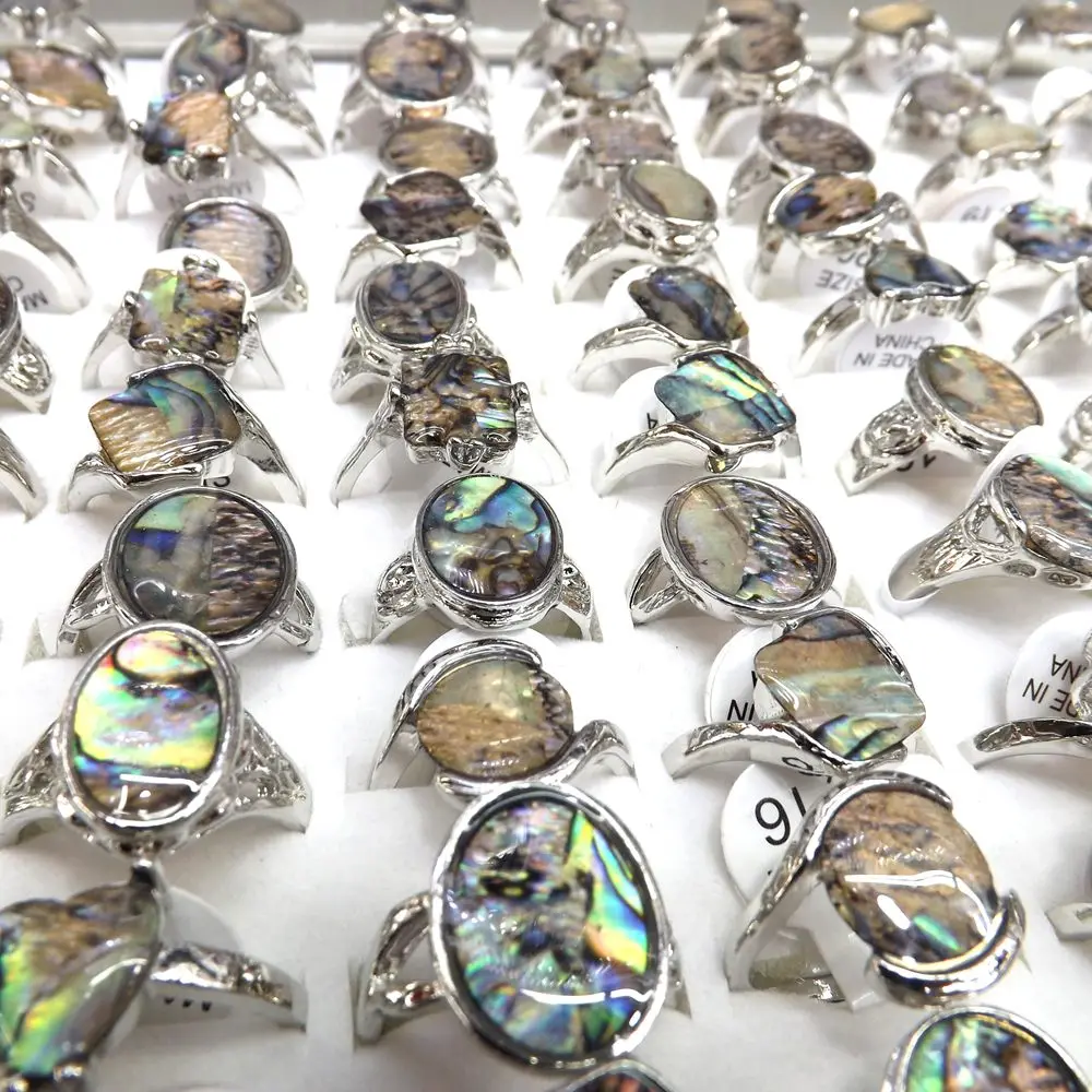 Medium Abalone Shell Rings Fit Women Factory Direct Price Free Shipping 50pcs/lot
Medium Abalone Shell Rings Fit Women Factory Direct Price Free Shipping 50pcs/lot