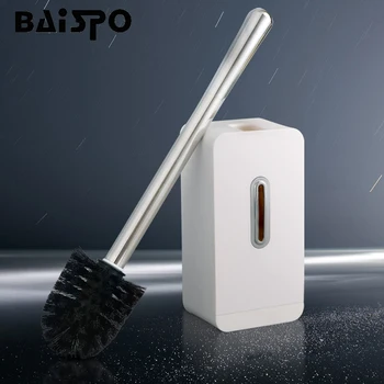 BAISPO Long Handle Nailless Wall-mounted Bathroom Set Creative Environmental Modern Toilet Brush Cleaning Nail-free Storage Box
BAISPO Long Handle Nailless Wall-mounted Bathroom Set Creative Environmental Modern Toilet Brush Cleaning Nail-free Storage Box