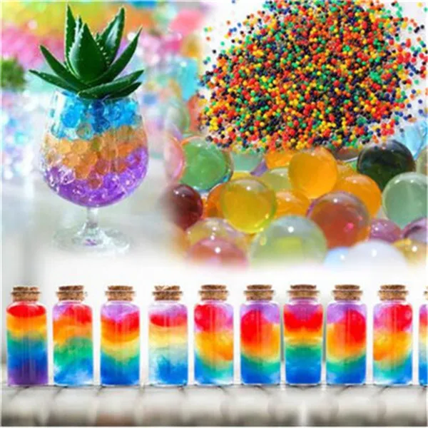 170Pcs Crystal Mud Hydrogel Crystal Soil Outdoor Water Beads Vase Soil plant bonsai flowers potted Grow Magic Balls Kid's Toy
170Pcs Crystal Mud Hydrogel Crystal Soil Outdoor Water Beads Vase Soil plant bonsai flowers potted Grow Magic Balls Kid's Toy