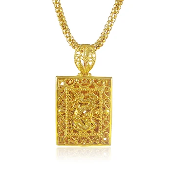 High Quality Luxury Gold Color Necklaces Pendant Dragon With 4mm Lantern Chain Necklace Men Jewelry Christmas Gift
High Quality Luxury Gold Color Necklaces Pendant Dragon With 4mm Lantern Chain Necklace Men Jewelry Christmas Gift