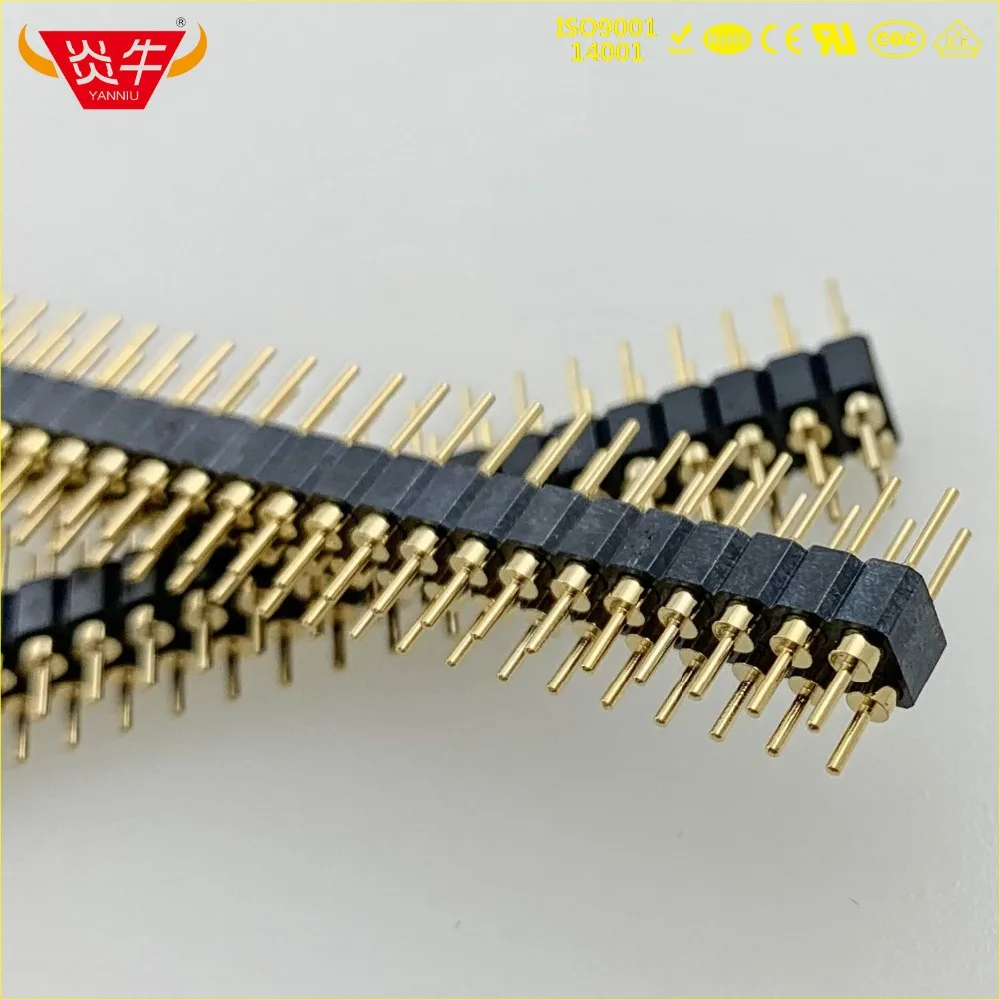 2,54 мм Шаг 2X40P 80PIN штыревой разъем с круглой иглой двухрядный штыревой разъем RONDA AGUJA позолоченный 3Au YANNIU
2,54 мм Шаг 2X40P 80PIN штыревой разъем с круглой иглой двухрядный штыревой разъем RONDA AGUJA позолоченный 3Au YANNIU