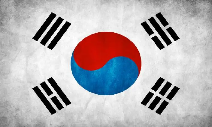 Восточный корейский флаг под заказ Фотофон 14*21 см/30*45 см/60*90 см (2*3 фута)/90*150 для