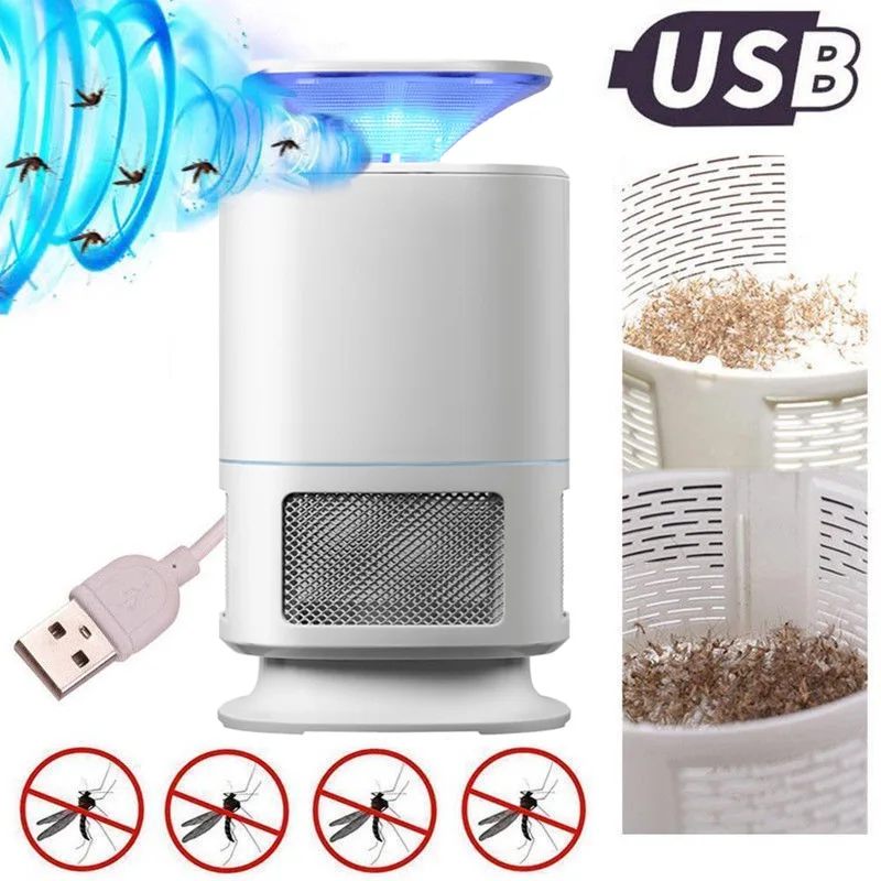 USB Powered Photocatalyst Mosquito Trap Lamp Mosquito Killer Lamp LED Bug Zapper Insect Trap Radiationless Insect Killer Lamp
USB Powered Photocatalyst Mosquito Trap Lamp Mosquito Killer Lamp LED Bug Zapper Insect Trap Radiationless Insect Killer Lamp