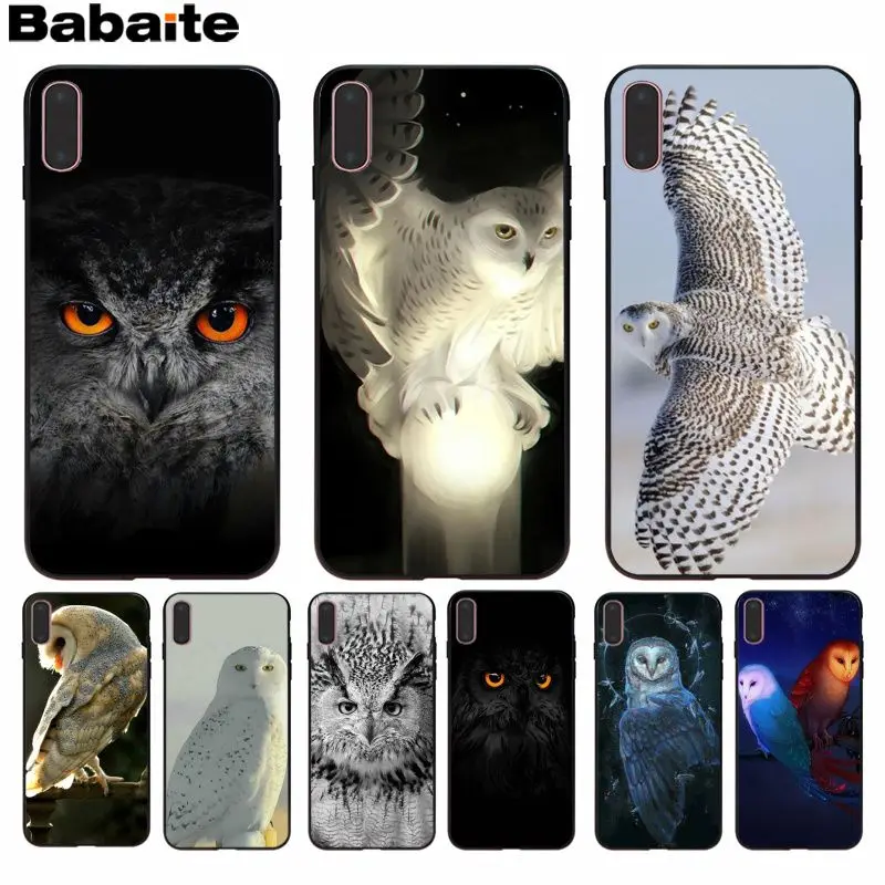 Babaite Owl bird Coque Shell Phone Case for iPhone 8 7 6 6S Plus 5 5S SE XR X XS MAX Coque Shell fro case
Babaite Owl bird Coque Shell Phone Case for iPhone 8 7 6 6S Plus 5 5S SE XR X XS MAX Coque Shell fro case