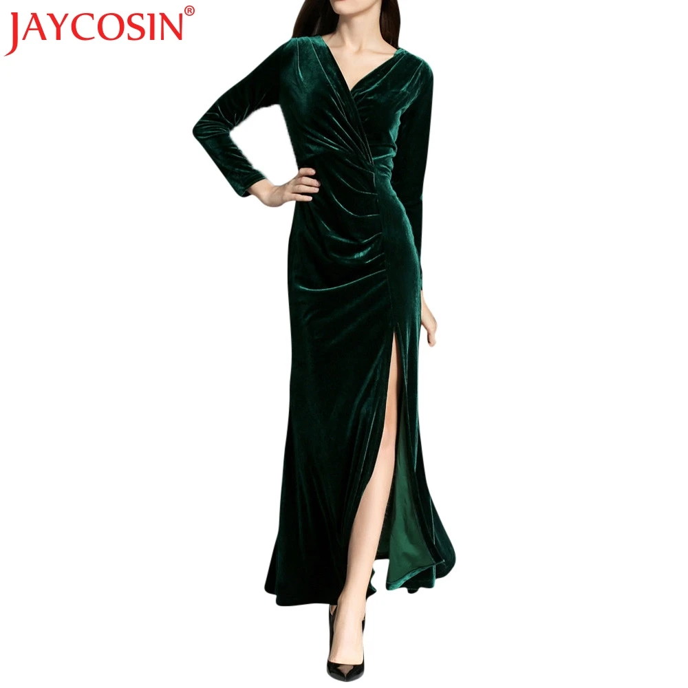 JAYCOSIN 2018 Newly Dresses Red Green Velvet Dress Women Natural Winter Polyester Dress Dropship Freeshipping 30p
JAYCOSIN 2018 Newly Dresses Red Green Velvet Dress Women Natural Winter Polyester Dress Dropship Freeshipping 30p