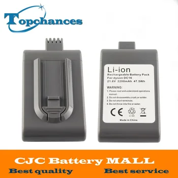 2X High Quality 2200mAh 21.6V Li-ion Vacuum Cleaner Battery Replacement Cordless Bateria for Dyson DC16 DC12 BP01
2X High Quality 2200mAh 21.6V Li-ion Vacuum Cleaner Battery Replacement Cordless Bateria for Dyson DC16 DC12 BP01