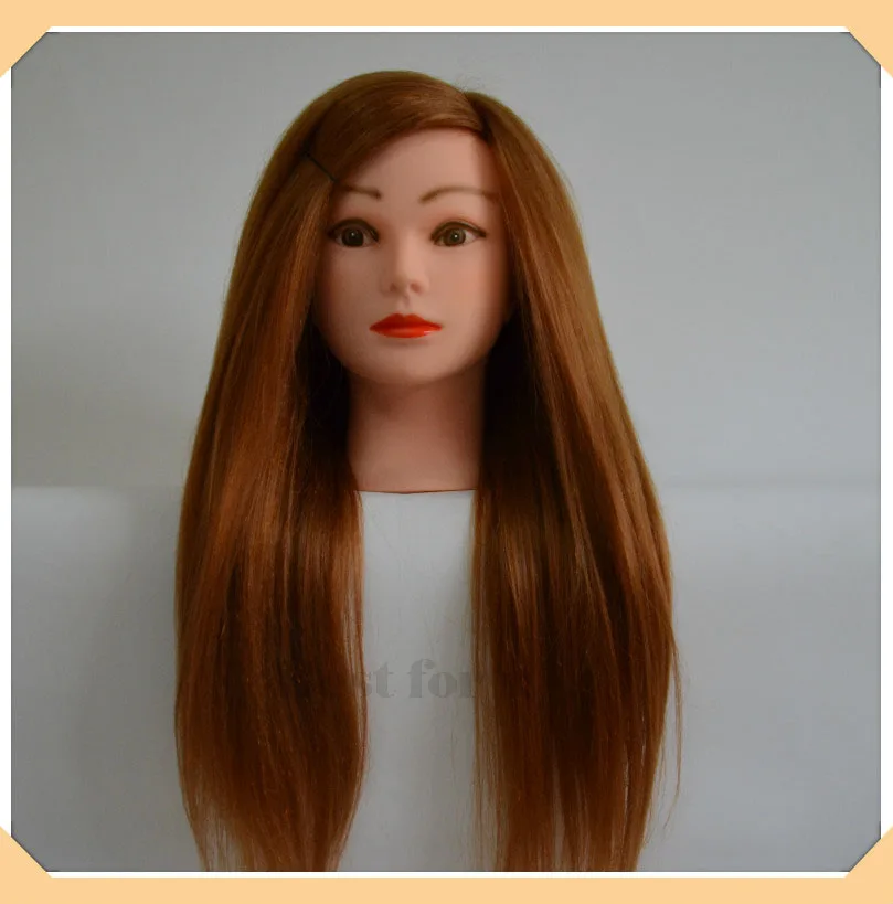 Голова манекена для парикмахерской 26 дюймов 2016 волос + зажим стола Лидер продаж