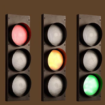 Creative led traffic light retro sconce wall light with multiple color for home bedroom hallway indoor/outdoor wall lamp vintage
Creative led traffic light retro sconce wall light with multiple color for home bedroom hallway indoor/outdoor wall lamp vintage