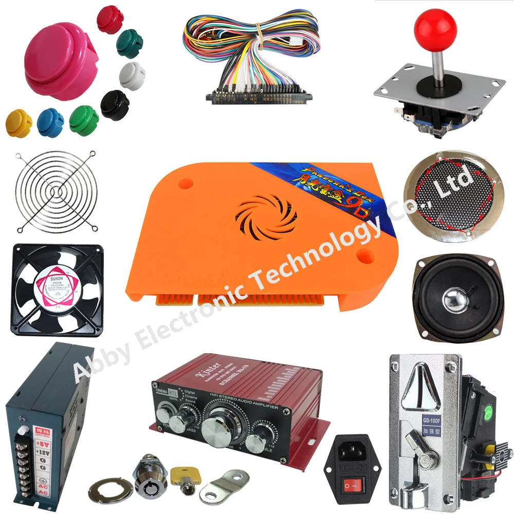 DIY Arcade Bundles Kits Parts video game Pandora Box 9D 2222 in 1Jamma Joystick kit illuminated Push Button Amplifier
DIY Arcade Bundles Kits Parts video game Pandora Box 9D 2222 in 1Jamma Joystick kit illuminated Push Button Amplifier
