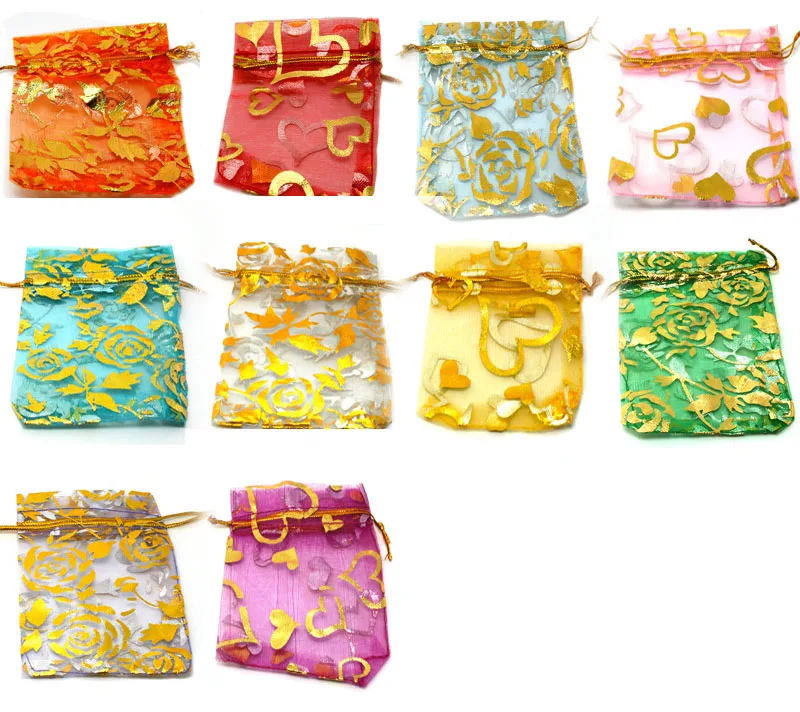 10pcs 7x9 9x12cm Wedding Decoration Organza Jewelry Bags Gold/Silve Mixed Color Candy Gift Bags Party Wedding Favors Packaging
10pcs 7x9 9x12cm Wedding Decoration Organza Jewelry Bags Gold/Silve Mixed Color Candy Gift Bags Party Wedding Favors Packaging