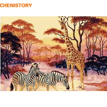 CHENINTORY Vintage Giraffe DIY Painting By Numbers Wedding Decor Handpainted Canvas Paintings For Living Room Wall Art Picture
CHENINTORY Vintage Giraffe DIY Painting By Numbers Wedding Decor Handpainted Canvas Paintings For Living Room Wall Art Picture