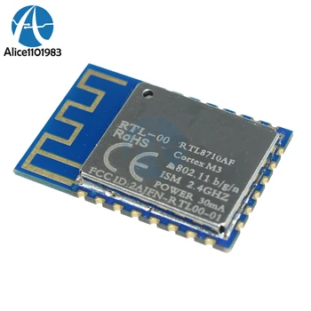 RTL8710 WiFi Wireless Transceiver Module 3.3V 80mA SOC 44K 1MB Receiver Transmitter Module Built-in Antenna for Arduino
RTL8710 WiFi Wireless Transceiver Module 3.3V 80mA SOC 44K 1MB Receiver Transmitter Module Built-in Antenna for Arduino