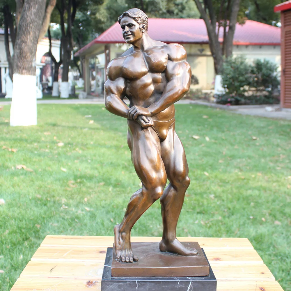 bronze statue of the bronze man bodybuilding club hotel Home Furnishing birthday gift decoration
bronze statue of the bronze man bodybuilding club hotel Home Furnishing birthday gift decoration