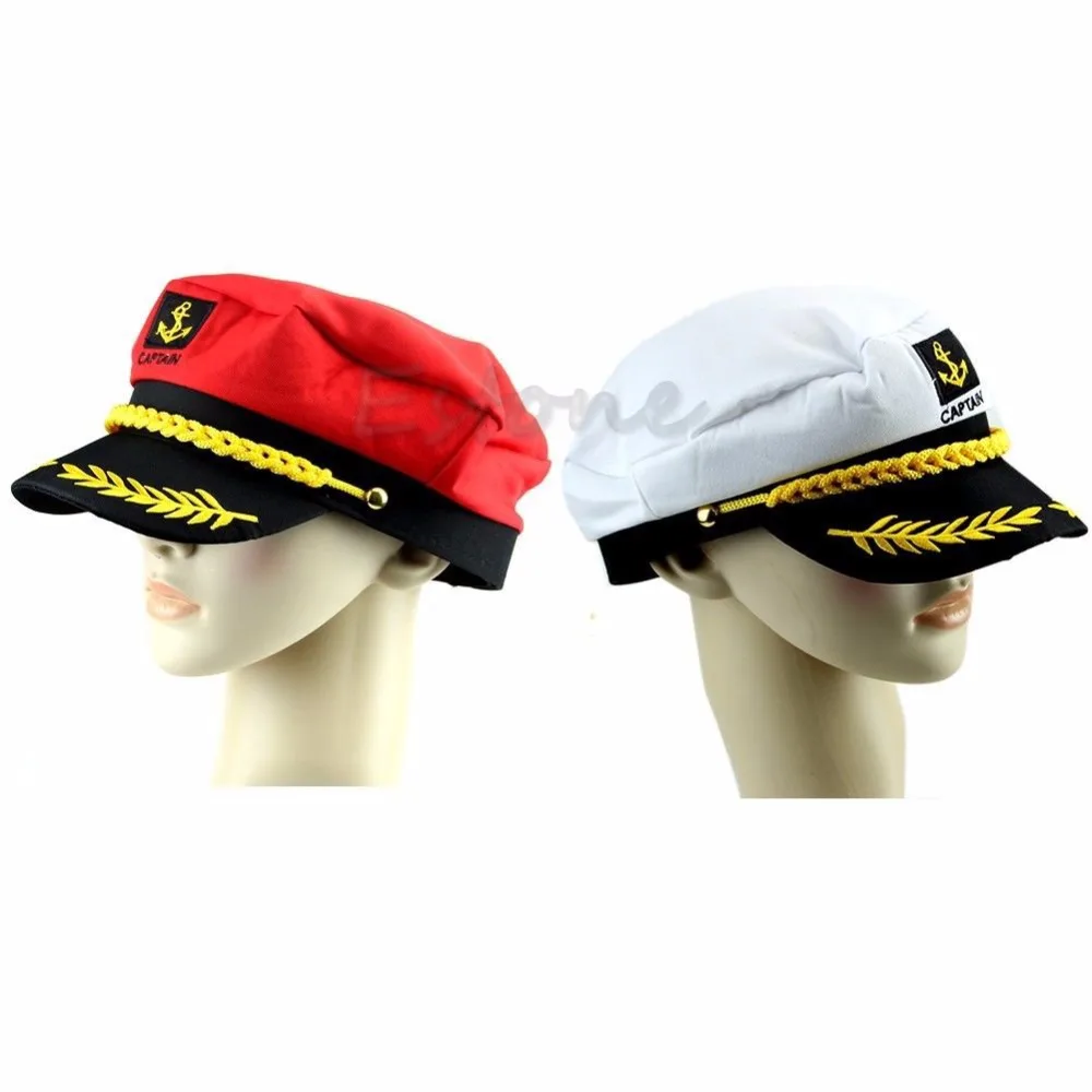 Unisex Adult Peaked Skipper Sailors Navy Captain Boating Hat Cap Fancy Dress -Y107
Unisex Adult Peaked Skipper Sailors Navy Captain Boating Hat Cap Fancy Dress -Y107