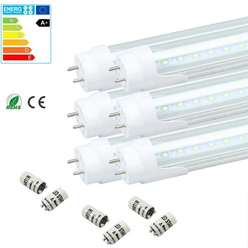 6in1 Maidodo T8 G13 60-150cm 2-5FT 9W 13W 18W 24W 810-2160LM Leds SMD 6000-6500K LED Tubes Bulbs Fluorescent w Transparent Cover
6in1 Maidodo T8 G13 60-150cm 2-5FT 9W 13W 18W 24W 810-2160LM Leds SMD 6000-6500K LED Tubes Bulbs Fluorescent w Transparent Cover