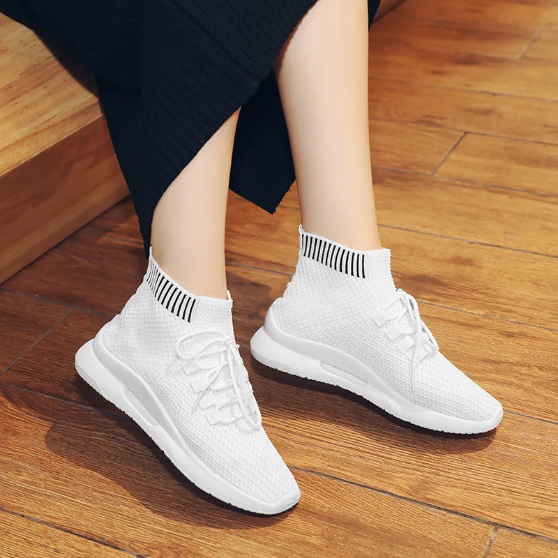 Mesh breathable casual shoes female 2019 spring new wild thick bottom to help breathable socks shoes
Mesh breathable casual shoes female 2019 spring new wild thick bottom to help breathable socks shoes