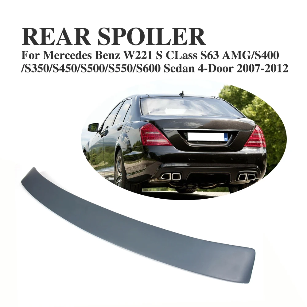 Задний спойлер на крыше хвост окна крыло для Mercedes Benz S CLass W221 S63 AMG седан 4-двери
