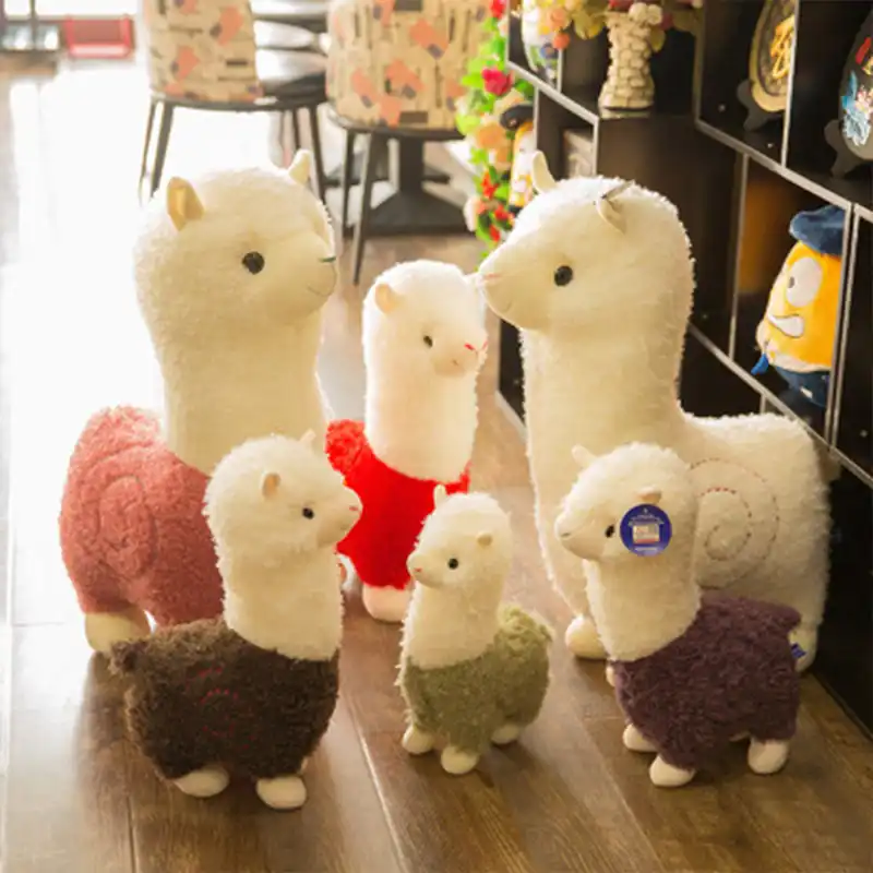 yellow llama stuffed animal