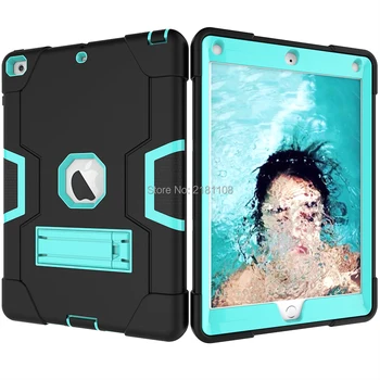 Kid Rugged Armor Hybrid Shockproof Heavy Duty Full Protective Silicone Case Cover for Apple iPad 9.7" 2017 2018 A1893/A1954
Kid Rugged Armor Hybrid Shockproof Heavy Duty Full Protective Silicone Case Cover for Apple iPad 9.7" 2017 2018 A1893/A1954