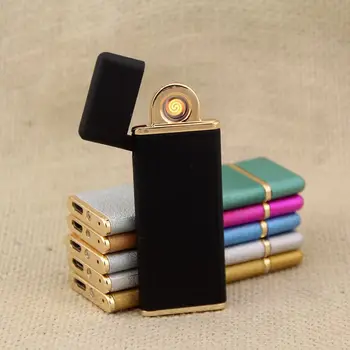 2PCS/LOT Creative Ultra Thin Color Frosted USB Charging Electronic Cigar Lighter
2PCS/LOT Creative Ultra Thin Color Frosted USB Charging Electronic Cigar Lighter