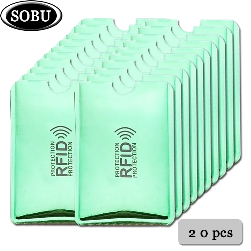 Anti Rfid Card Holder NFC Blocking Reader Lock Id Bank Card Holder Student Cute ID Cards Wallet Passport Protector Aluminium
Anti Rfid Card Holder NFC Blocking Reader Lock Id Bank Card Holder Student Cute ID Cards Wallet Passport Protector Aluminium