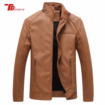 New Plus Velvet Men PU Leather Jacket Stand Collar Slim Coats Men's Motorcycle Leather Jackets Male Casual Outerwear 8128
New Plus Velvet Men PU Leather Jacket Stand Collar Slim Coats Men's Motorcycle Leather Jackets Male Casual Outerwear 8128