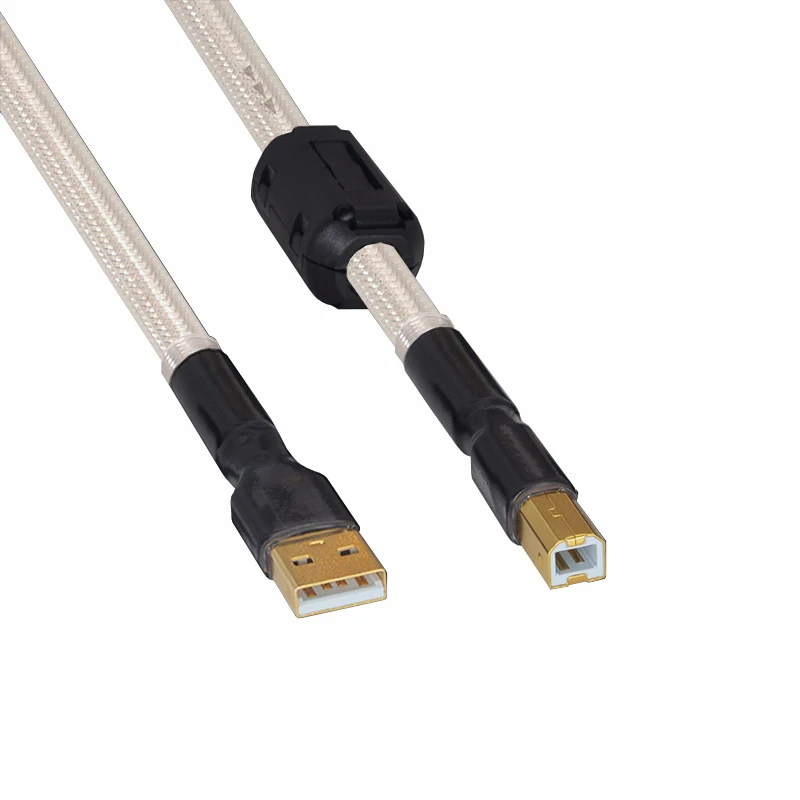 Free Shipping Monosaudio QED Silver-plated Hifi usb Cable High Quality 6N OCC Type A-B DAC Data USB Cable
Free Shipping Monosaudio QED Silver-plated Hifi usb Cable High Quality 6N OCC Type A-B DAC Data USB Cable
