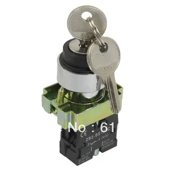 10PCS XB2BG41C Key Rotary Select Selector Switch 1NO 2 Positions Maintained Self Locked Key Out at Left Right 22mm Mounting Hole
10PCS XB2BG41C Key Rotary Select Selector Switch 1NO 2 Positions Maintained Self Locked Key Out at Left Right 22mm Mounting Hole