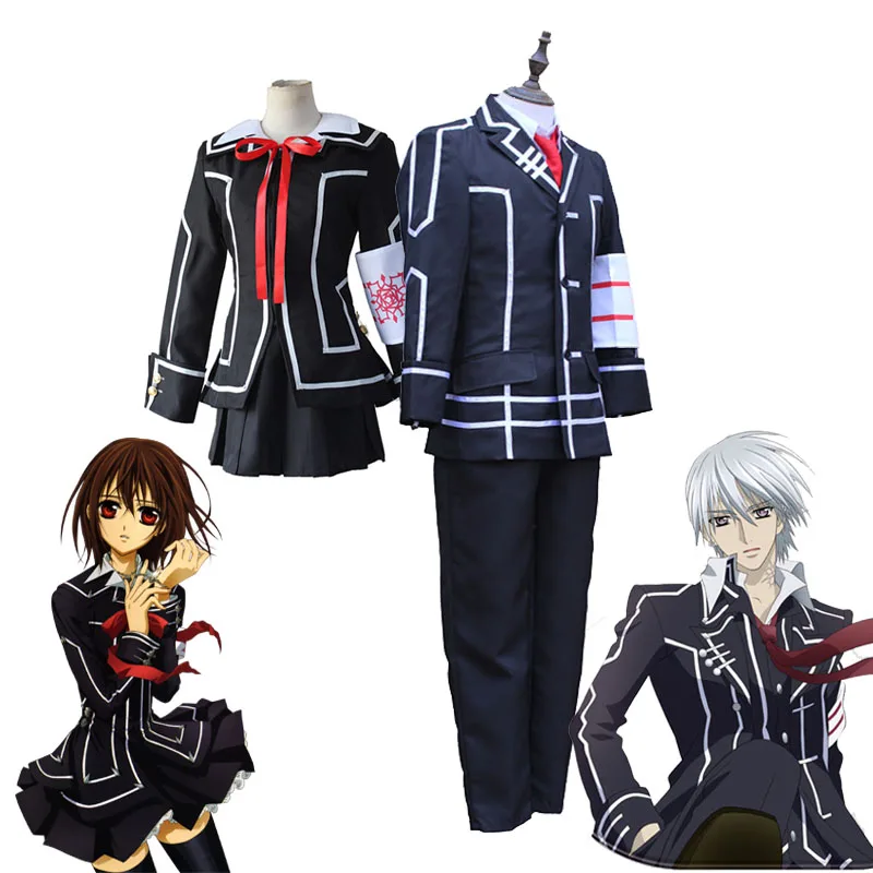 Косплей рыцарь вампира куросу Юки Куран Kaname Souen Ruka Seiren Kiryu Zero костюм для занятий