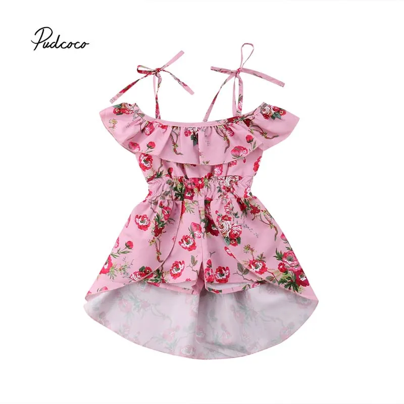Pudcoco 2018 Toddler Kids Baby Girls Dovetail Rompers Cold Shoulder Floral Ruffle Peplum Playsuit Summer Outfit Clothes 1-5T
Pudcoco 2018 Toddler Kids Baby Girls Dovetail Rompers Cold Shoulder Floral Ruffle Peplum Playsuit Summer Outfit Clothes 1-5T
