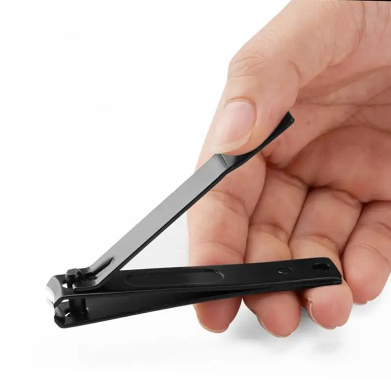 1PC Nail Clippers Stainless Steel Nail Cutter Clippers Manicure Beauty Tool Nail Cutter Pedicure Finger Toe Scissors Black
1PC Nail Clippers Stainless Steel Nail Cutter Clippers Manicure Beauty Tool Nail Cutter Pedicure Finger Toe Scissors Black