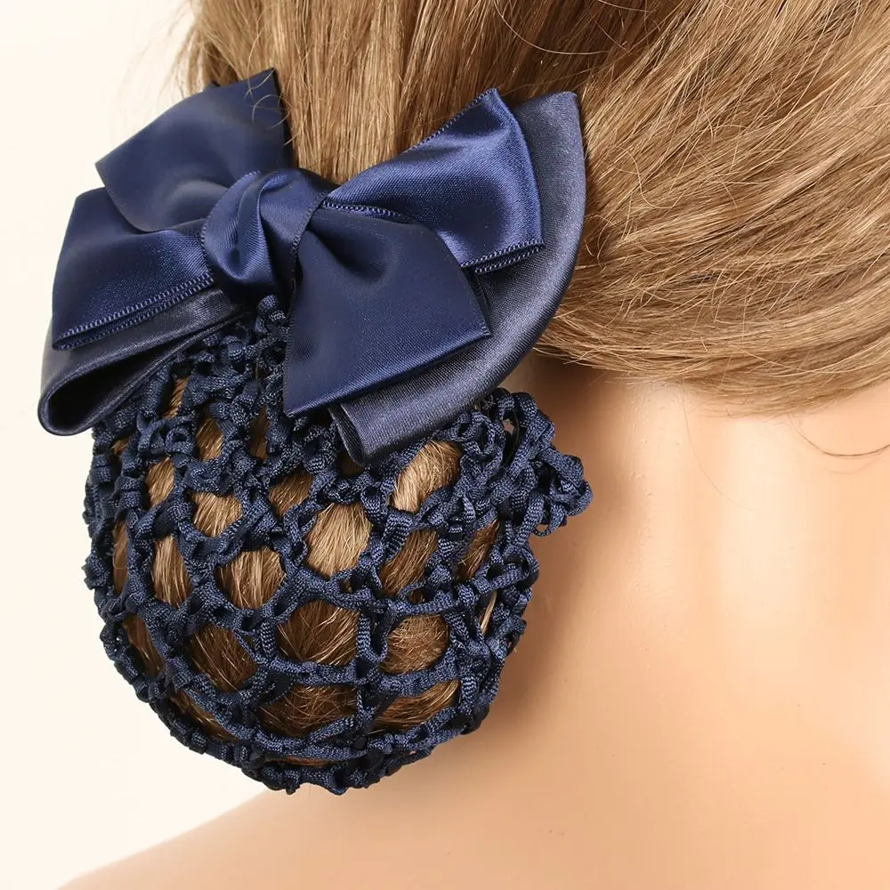 1Pc New Stylish Solid Color Satin Bow Barrette Lady Hair Clip Cover Bowknot Bun Snood Women Hair Accessories
1Pc New Stylish Solid Color Satin Bow Barrette Lady Hair Clip Cover Bowknot Bun Snood Women Hair Accessories