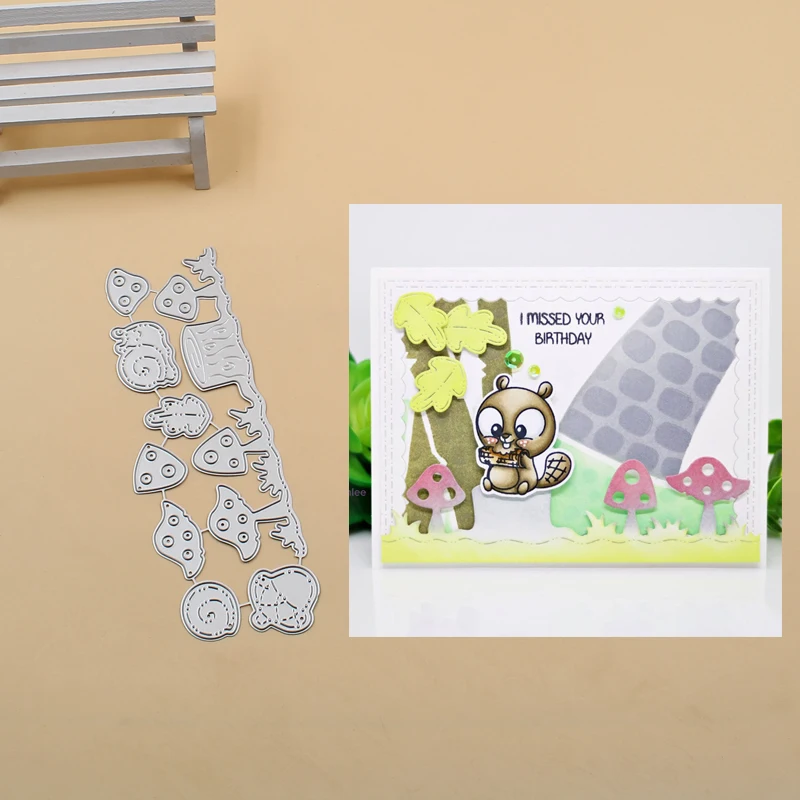 Snail & mushroom Metal Cutting Dies Stencils for DIY Scrapbook Photo Album Paper Card Decorative Craft Embossing Die new 2019
Snail & mushroom Metal Cutting Dies Stencils for DIY Scrapbook Photo Album Paper Card Decorative Craft Embossing Die new 2019