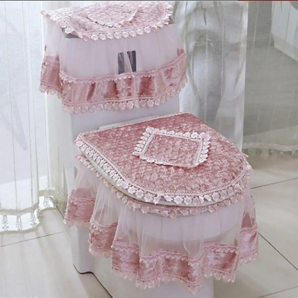 Adeeing 3 PCS Flannel Cashmere Lace Printed Home Decoration Water Tank Cover+Toilet Cover Seat+Toilet Seat
Adeeing 3 PCS Flannel Cashmere Lace Printed Home Decoration Water Tank Cover+Toilet Cover Seat+Toilet Seat