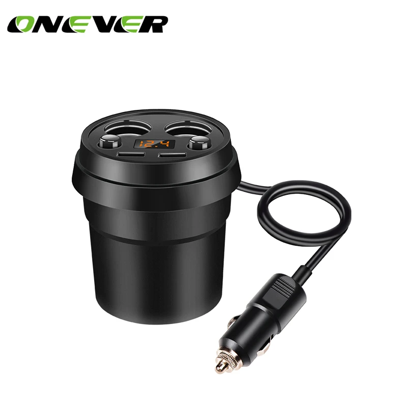 Dual USB Output Cup 3.1A DC12-24V Car Cigarette Lighter Splitter Socket Car Charger Adapter For Mobile Phones Tablets
Dual USB Output Cup 3.1A DC12-24V Car Cigarette Lighter Splitter Socket Car Charger Adapter For Mobile Phones Tablets